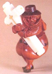 Portuguese carrying a cross